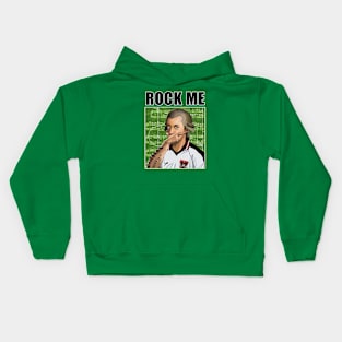 Football Art - Wolfgang Amadeus Mozart - ROCK ME Kids Hoodie